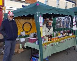 Michael and Francis looking after our customers